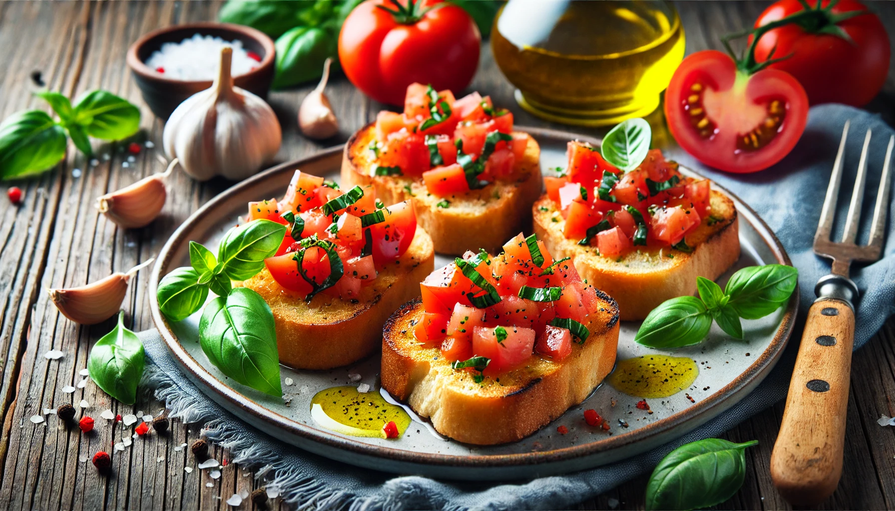 Heerlijke Bruschetta met Tomaat en Basilicum: Een Voorproefje van Italië