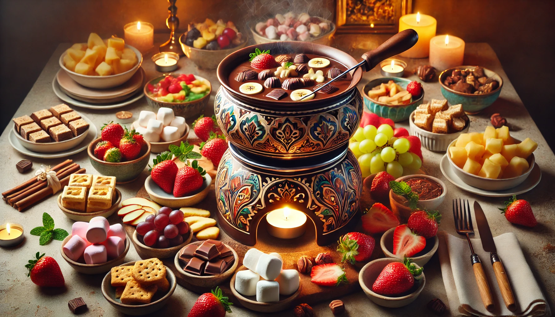 Chocolate Fondue Een Leuke en Interactieve Manier om te Genieten van Gesmolten Chocolade