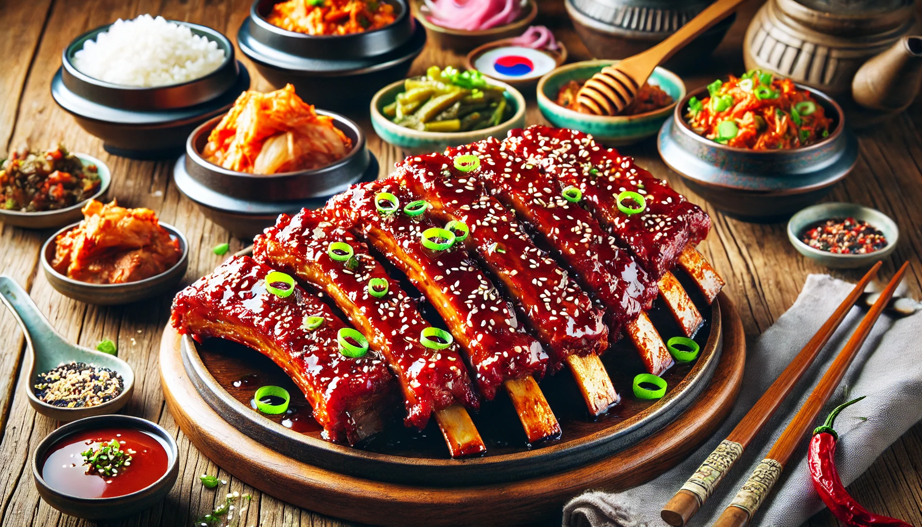 Koreaanse BBQ Ribs: Zoet en Pittig Genot voor Aziatische Smaken