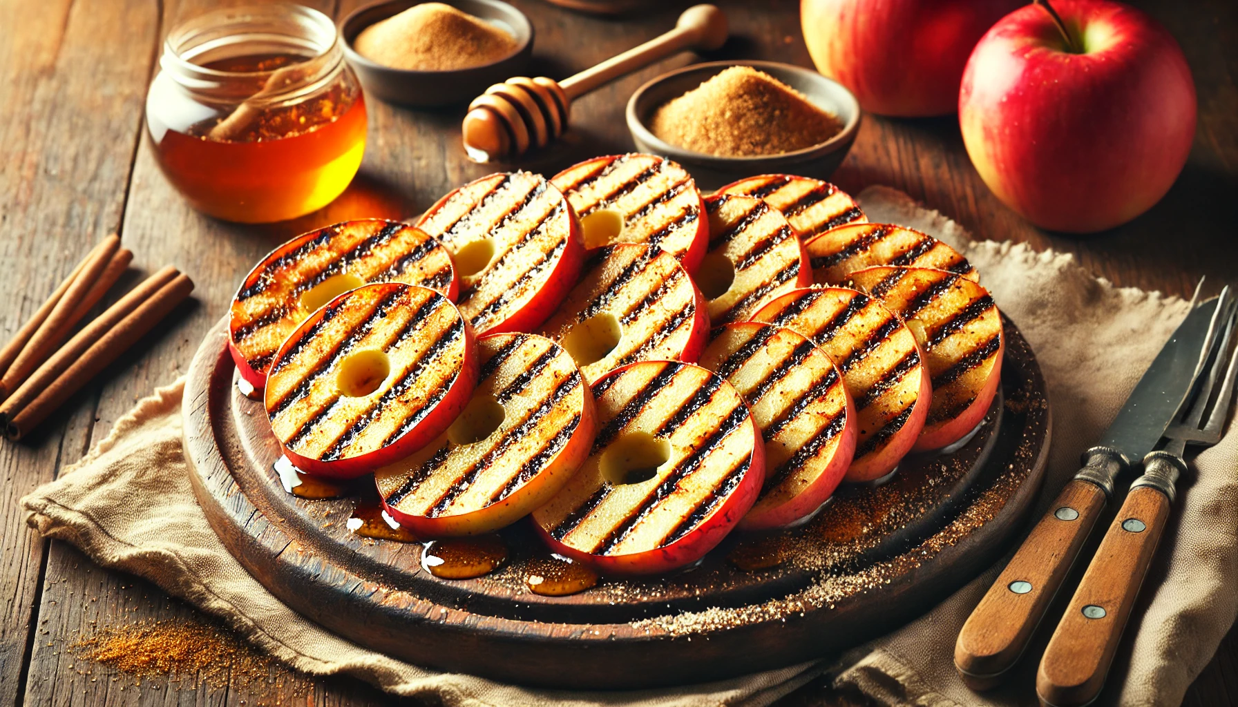 Gegrilde Appels met Kaneelsuiker: Een Heerlijk en Eenvoudig Recept