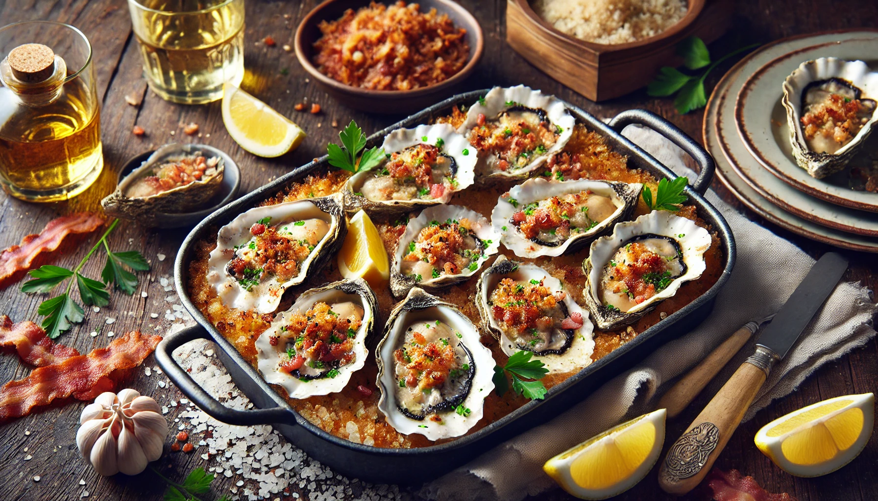 Oesters met Whisky