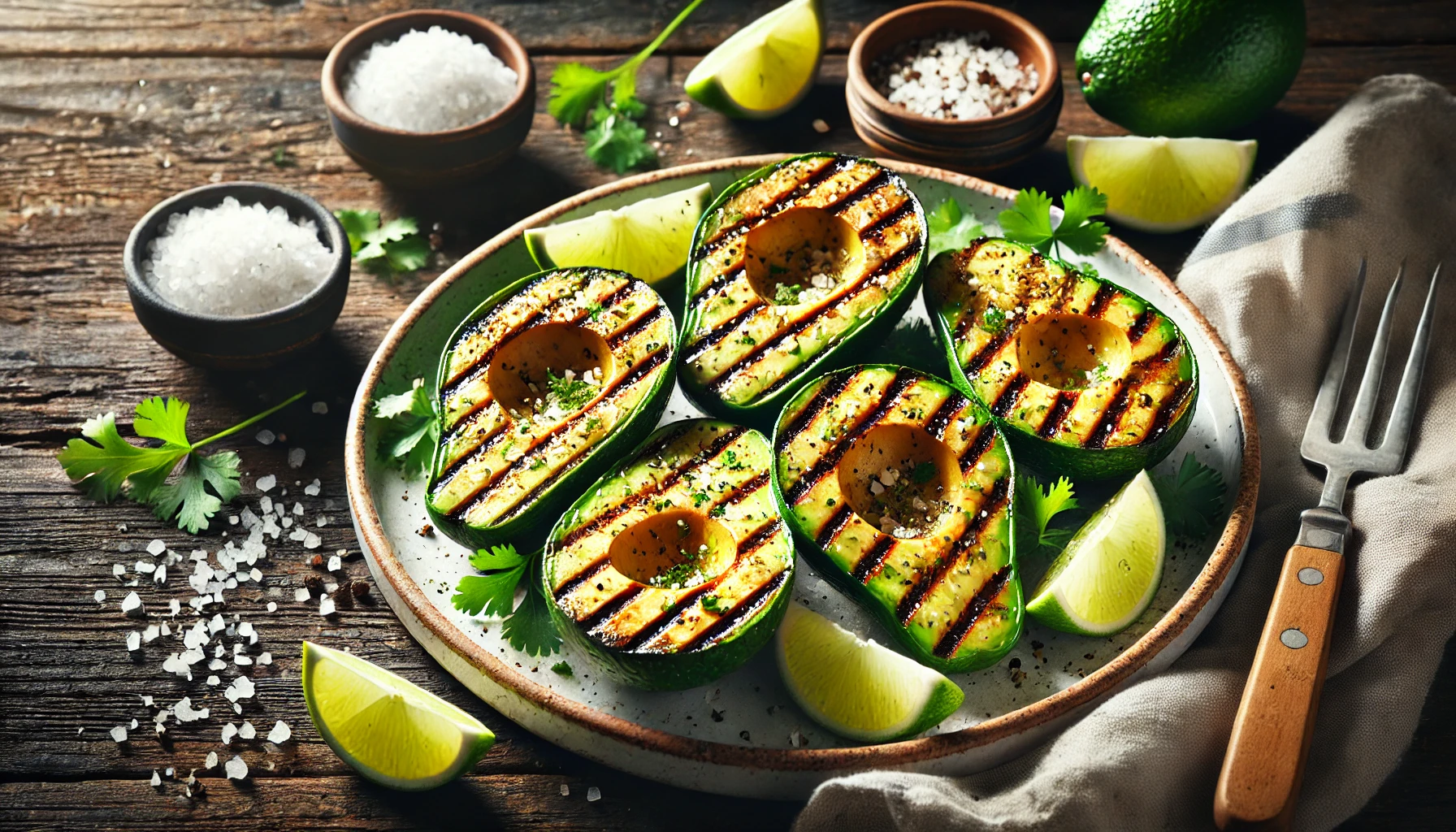 Gegrilde Avocado’s met Limoen en Zeezout: Een Eenvoudig en Gezond Recept