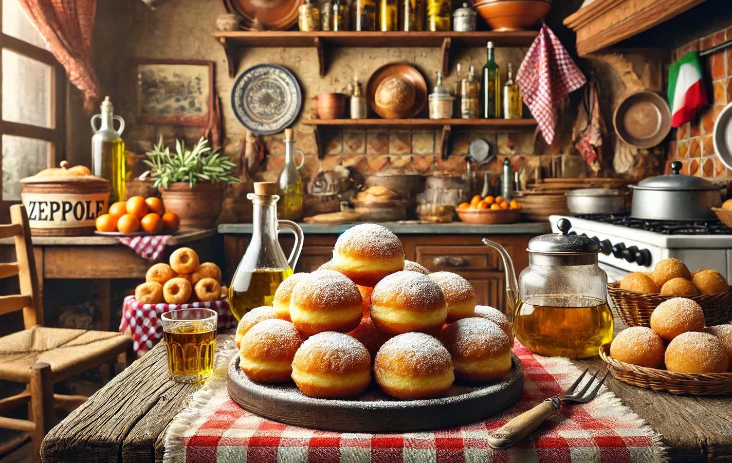 Ricotta en Citroen Zeppole: Italiaanse Donuts met een Frisse Twist