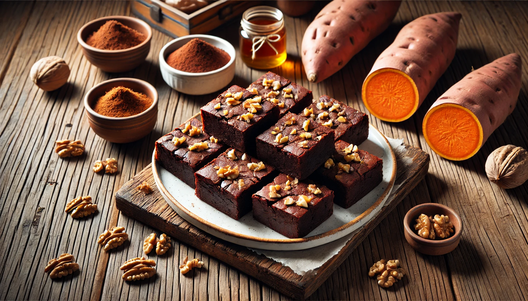 Zoete Aardappel Brownies: Een Gezonde en Smakelijke Verrassing