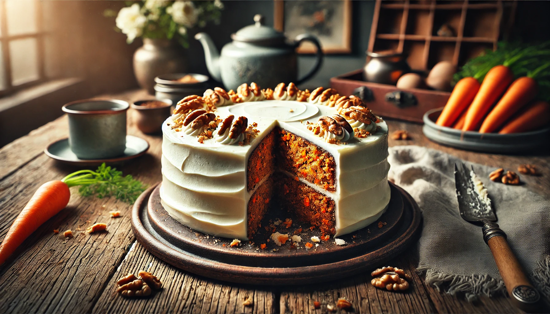 Carrot Cake Maken: Stap-voor-Stap Gids voor de Perfecte Worteltaart