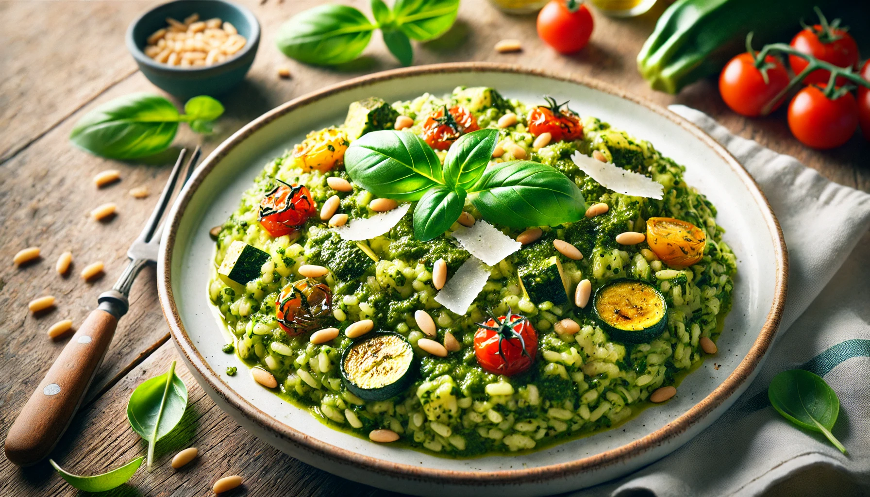 Risotto Pesto: Een Romige Delicatesse