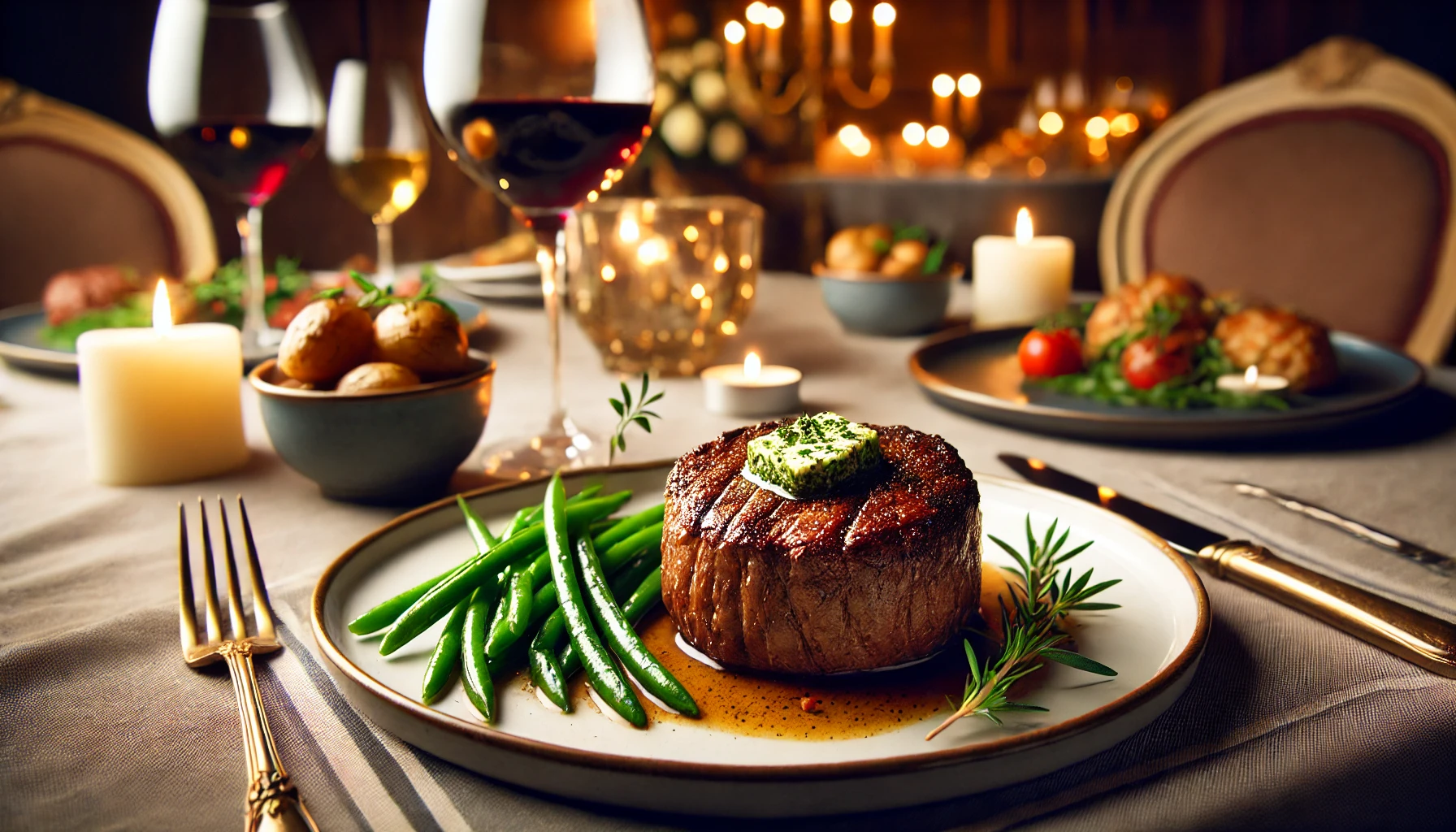 Filet Mignon Perfect Gebakken voor een Luxe Dinerervaring