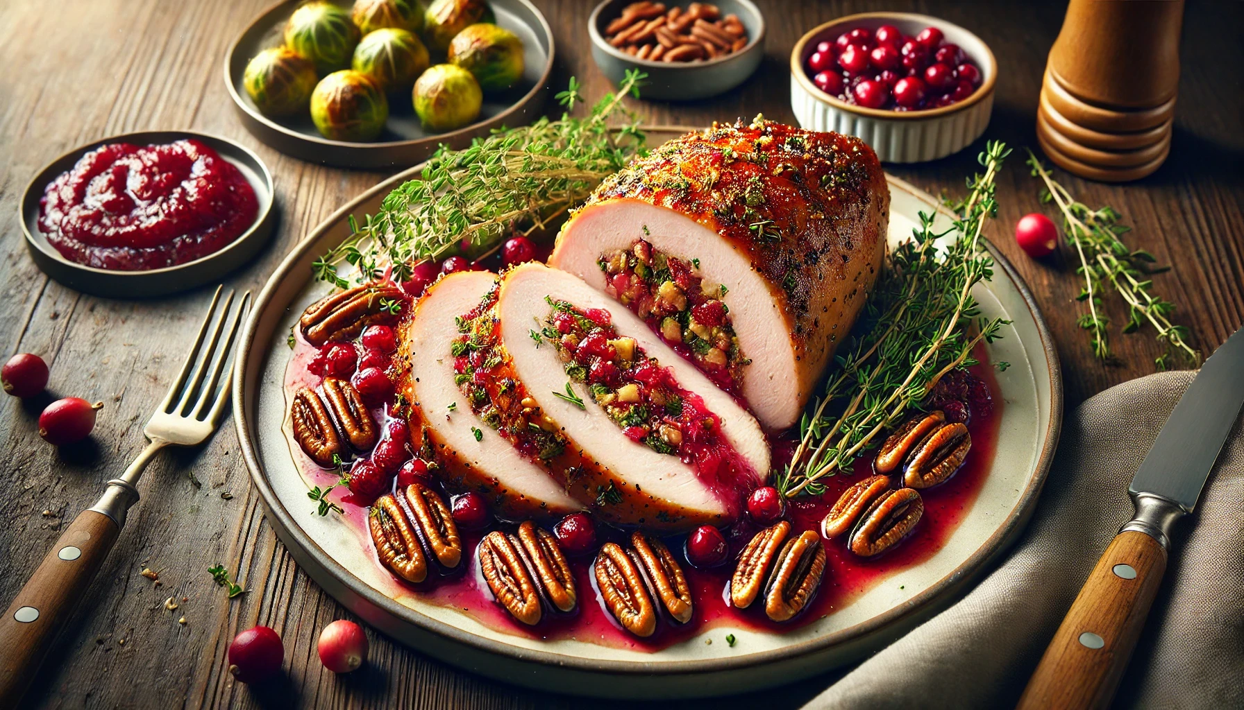 Kalkoenfilet met Cranberry