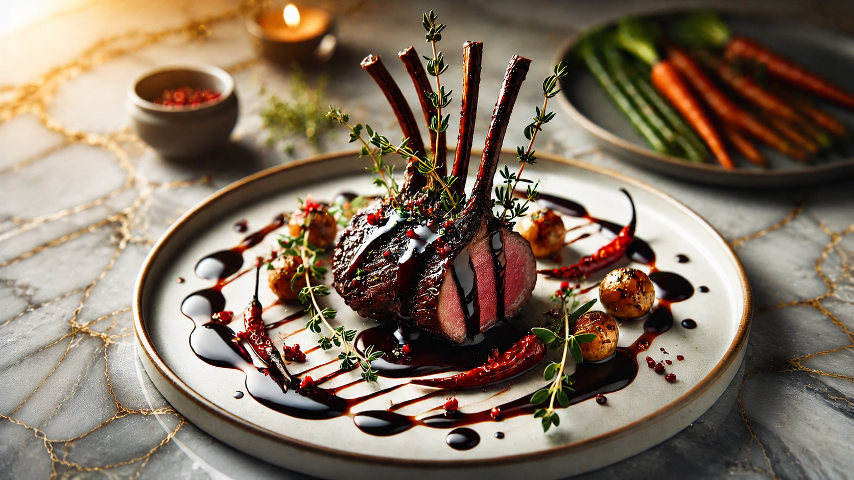 Hertenrack met chocolade-chilisaus: luxe wildgerecht met diepe smaak