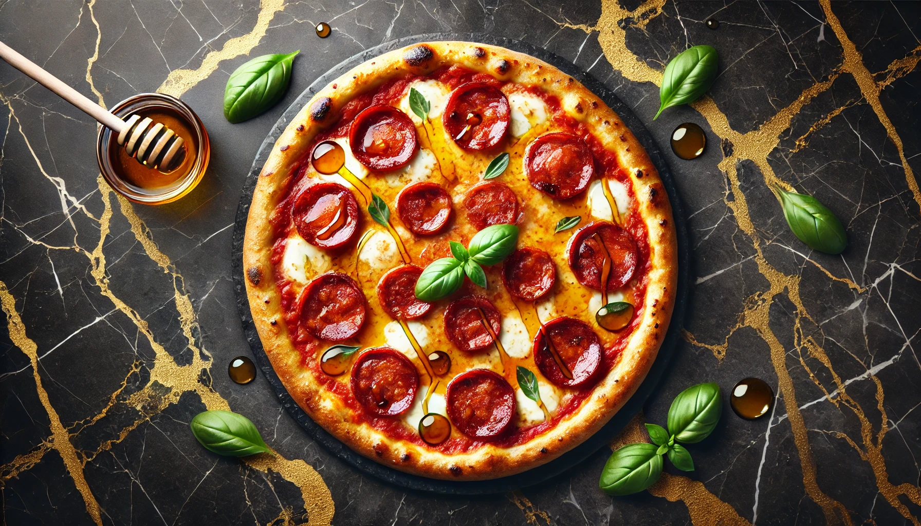 Pizza met Chorizo en Honing – Een Pittig-Zoete Combinatie